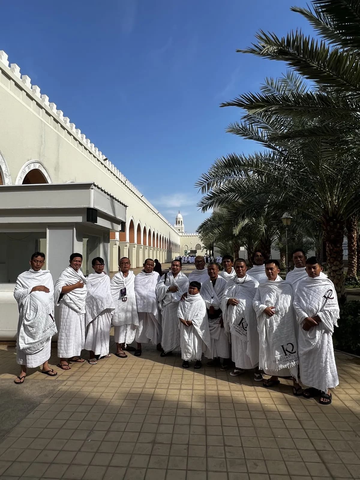 Jamaah K2 berihram, bersiap memulai umroh