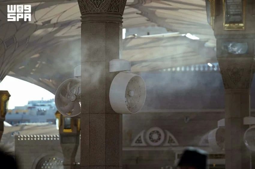 Cara Masjid Nabawi Atasi Cuaca Panas agar Jemaah Umrah dan Haji Tetap Nyaman